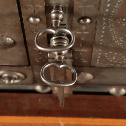 Walnut Secretaire With Safe Italy 19th Century