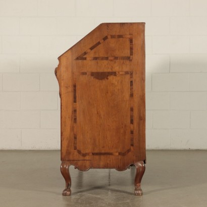 Commode Scriban Noyer Olivier Italie Première moitié '700