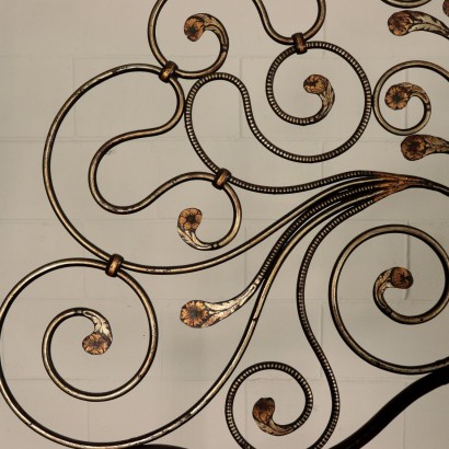 Wrought Iron Bed Italy 19th Century