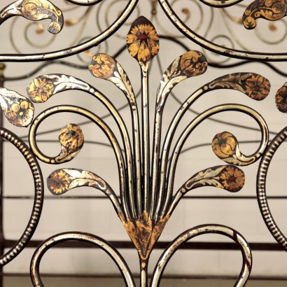 Wrought Iron Bed Italy 19th Century