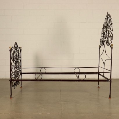 Wrought Iron Bed Italy 19th Century