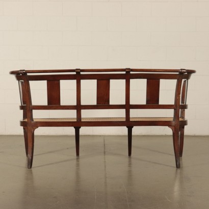 Walnut Sofa Italy Early 19th Century