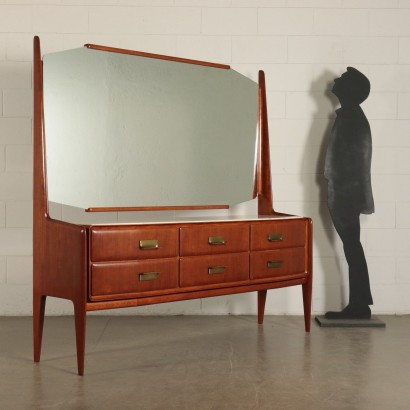 Vintage Chest of Drawers With Mirror 1950's