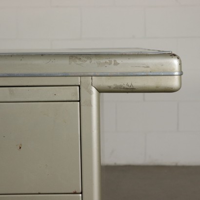 Bureau Métal Formica Italie Années 60