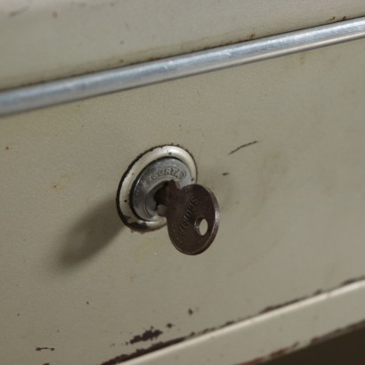 Vintage Formica and Metal Desk Italy 1960's