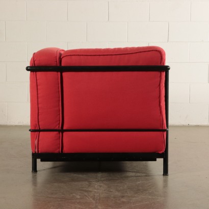 Vintage Le Corbusier Sofa LC2 produced by Cassina 1980's