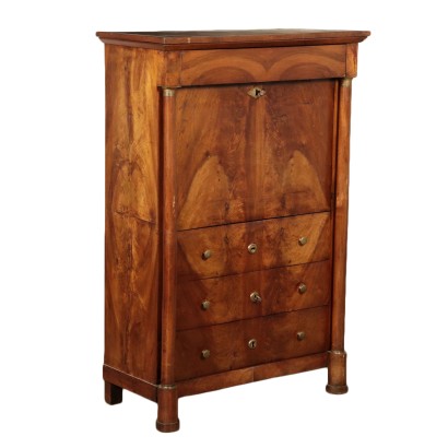 Secretaire Empire Noyer France '800