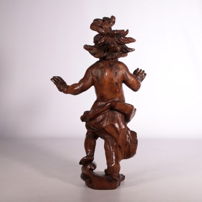 Neo-Baroque Wooden Sculpture Italy 19th Century