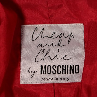 Business-Anzug Rot Moschino