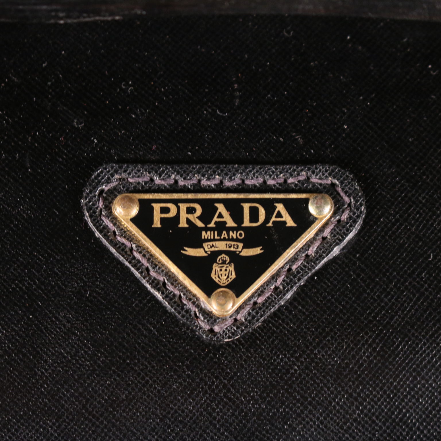 Vintage prada logo discount