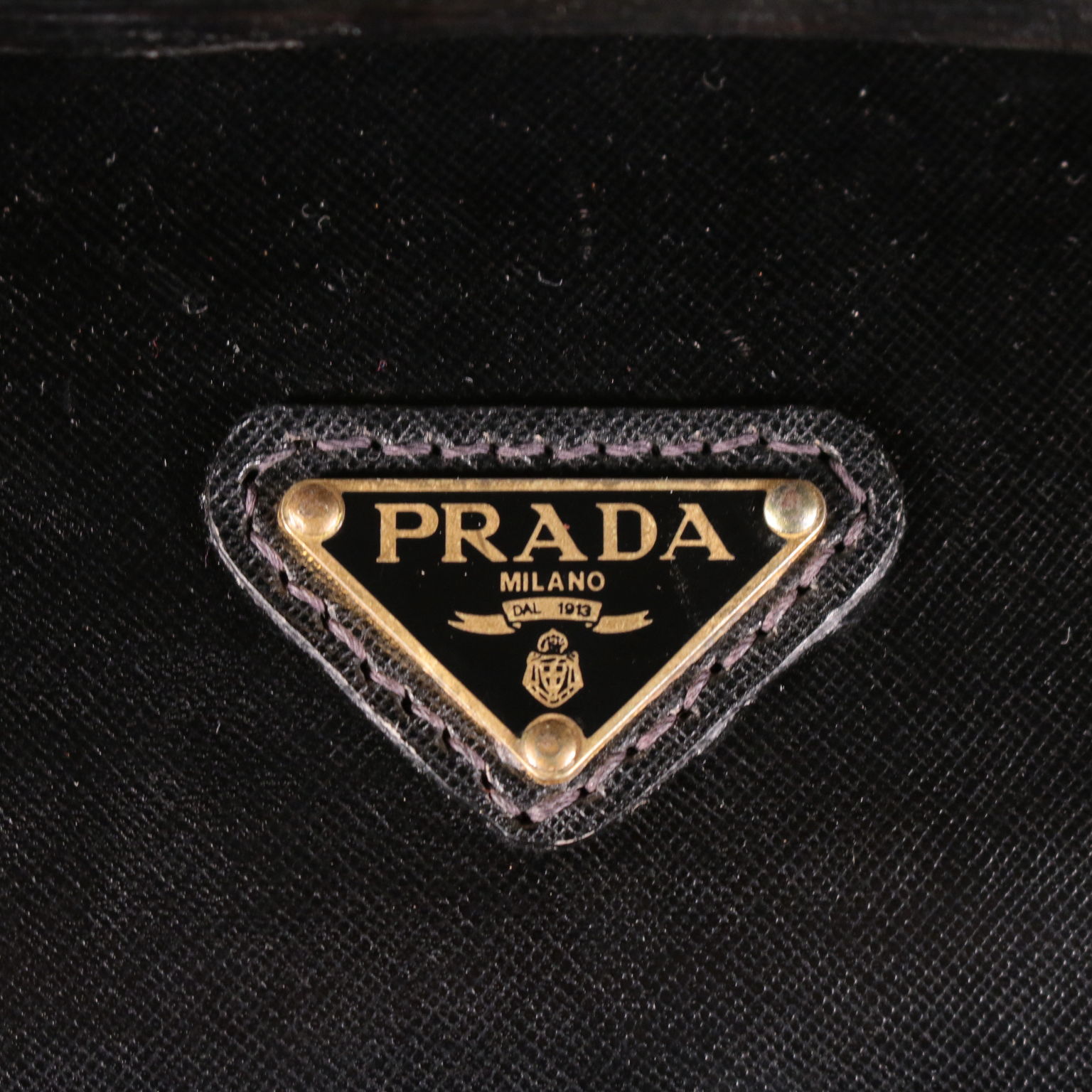vintage prada logo