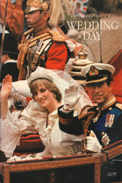The Prince and Princess of Wales' wedding day, s.a.