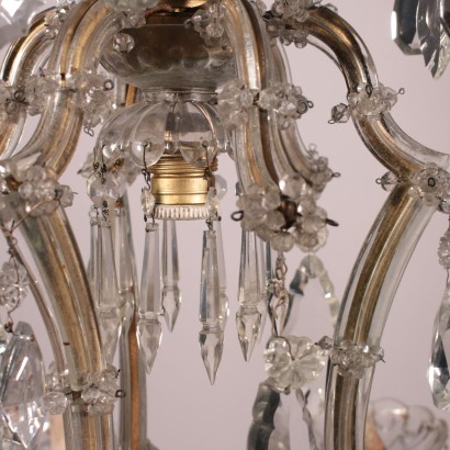 Maria Theresa Chandelier Italy Late 19th Century