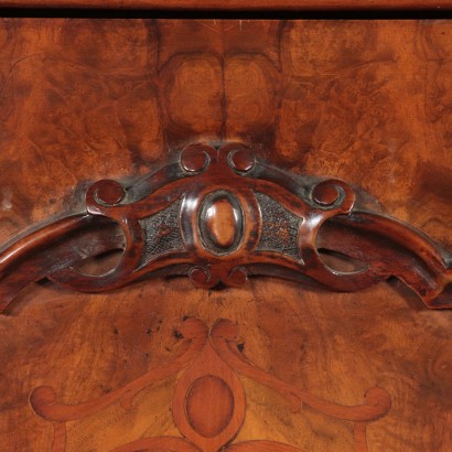 Mahogany Cupboard With Three Doors England 19th Century