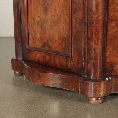 Mahogany Cupboard With Three Doors England 19th Century