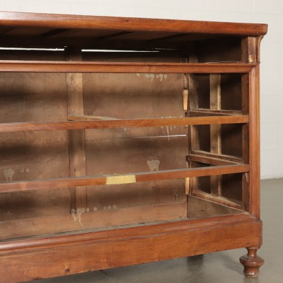 Solid Walnut Chest of Drawers Italy Mid 19th Century