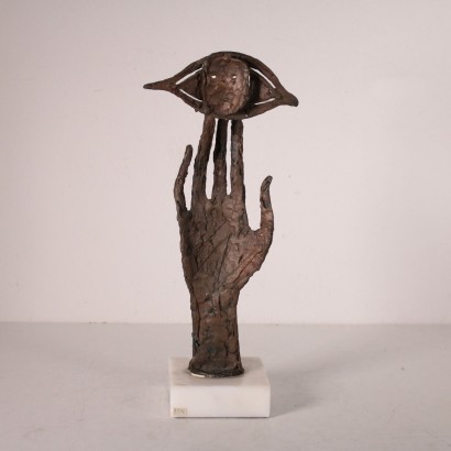 Bronze Sculpture by Antonio Puja Argentina 20th Century