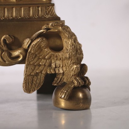Horloge de Table Bronze doré Métal laqué France '800