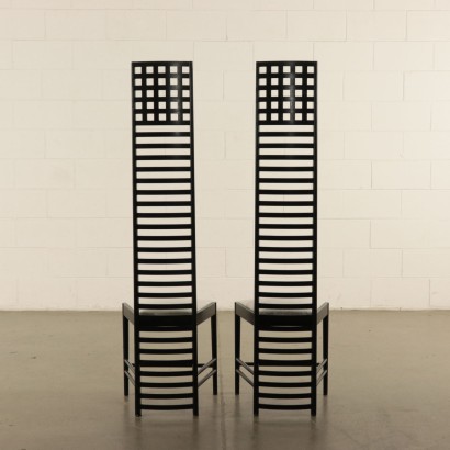 Hill House Chairs Designed by Charles Rennie Mackintosh 1980's