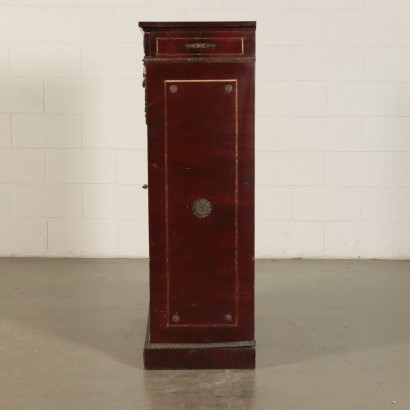 Small Mahogany Veneer Cupboard England 20th Century