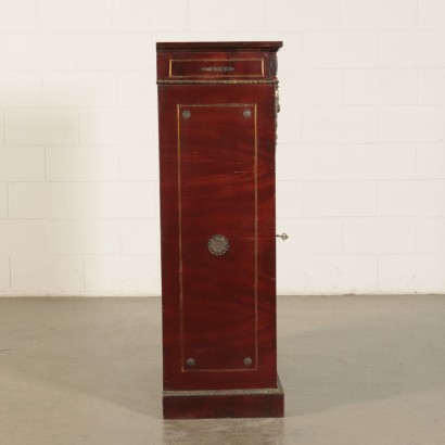 Small Mahogany Veneer Cupboard England 20th Century