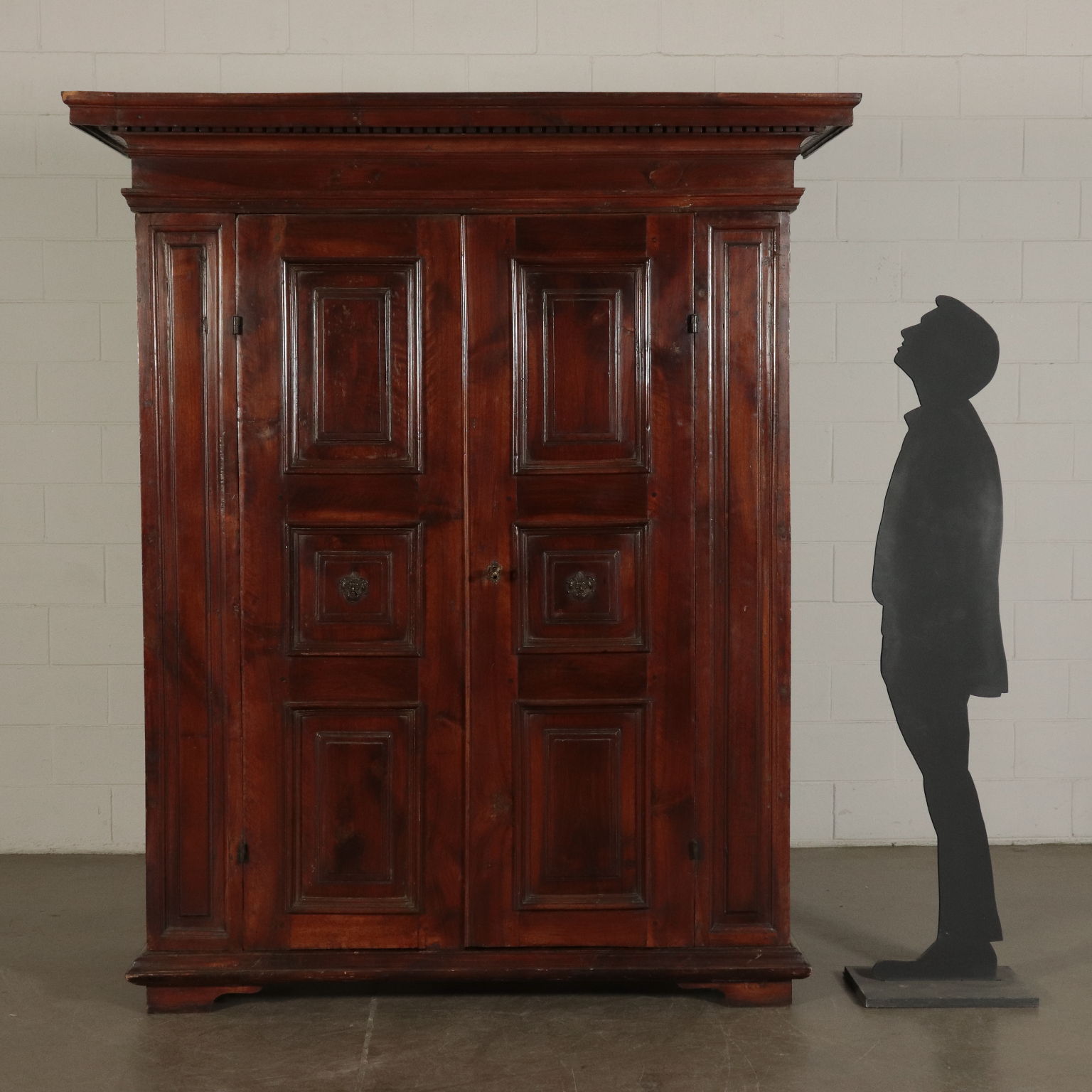 Walnut Wardrobe Italy 18th Century Cabinets Antique