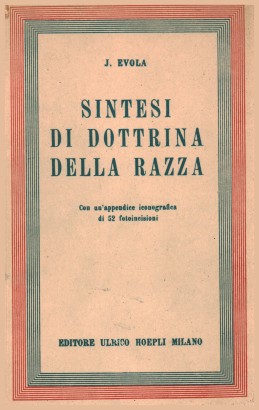 Sintesi di dottrina della razza