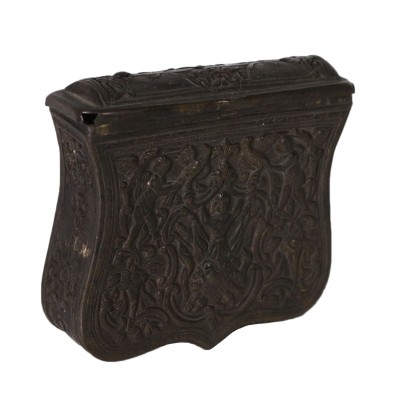 Antiquität, Kiste, antike Kiste, antike Kiste, antike italienische Kiste, antike Kiste, neoklassizistische Kiste, Kiste aus dem 19. Jahrhundert