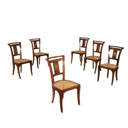 Groupe de six Chaises