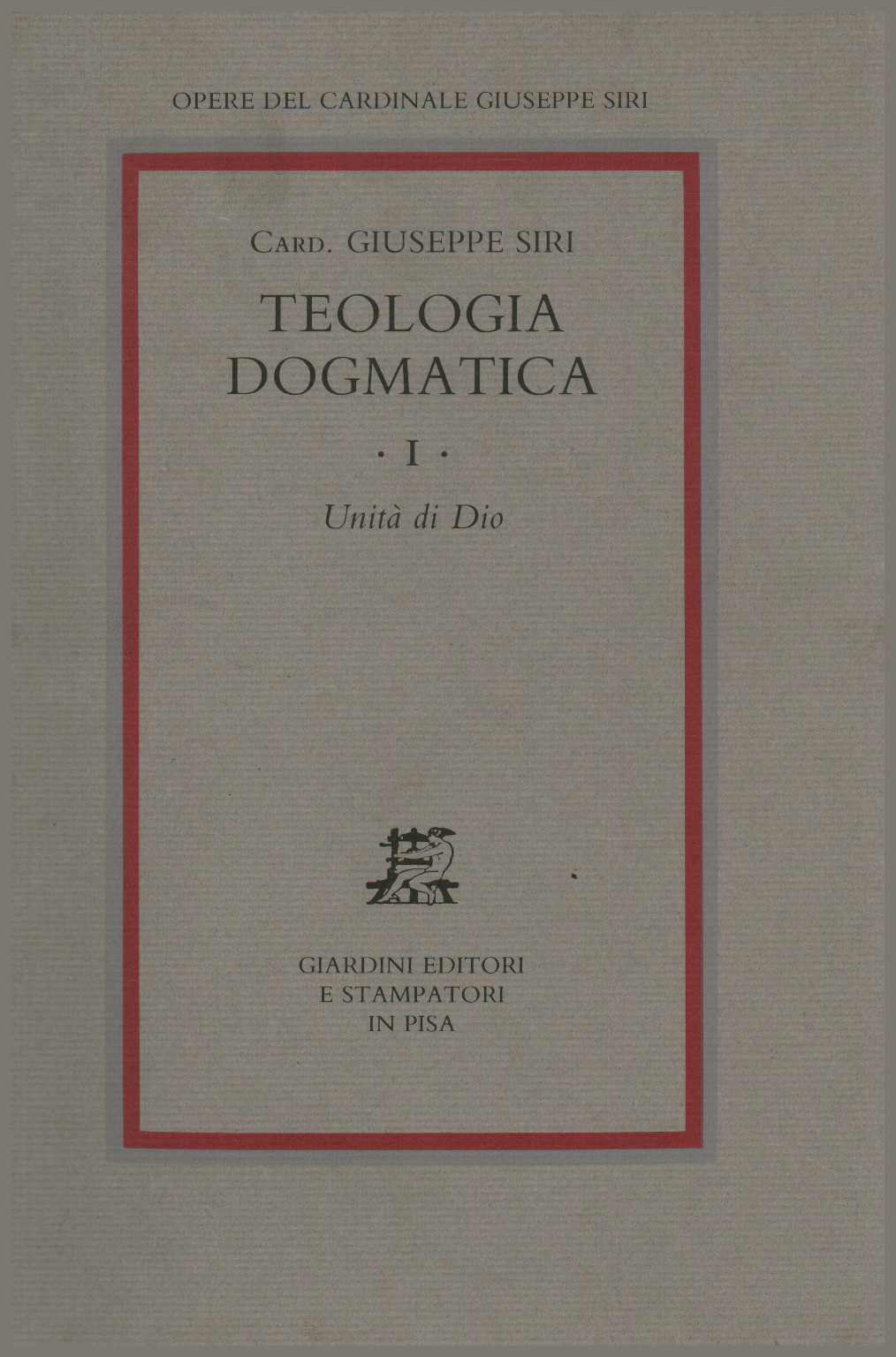 Teologia dogmatica I