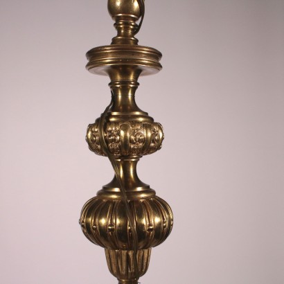 Bronze Chandelier Gilded Bronze 20th Century