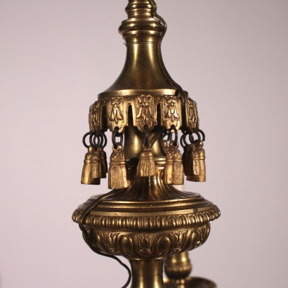 Bronze Chandelier Gilded Bronze 20th Century