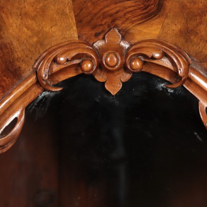 Walnut Cupboard with Three Doors Italy 19th Century