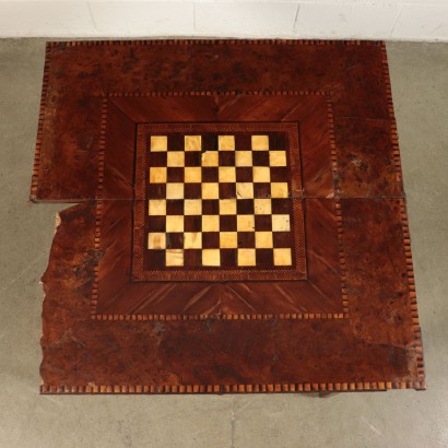 Gaming Table Maple Mahogany Walnut Italy 18th Century