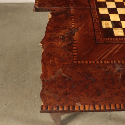 Gaming Table Maple Mahogany Walnut Italy 18th Century