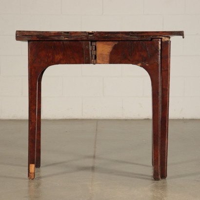 Gaming Table Maple Mahogany Walnut Italy 18th Century