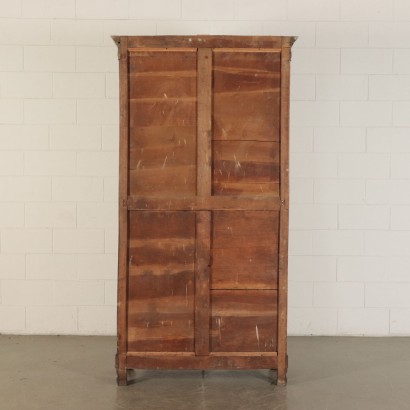 Walnut Wardrobe with Two Doors France 19th Century