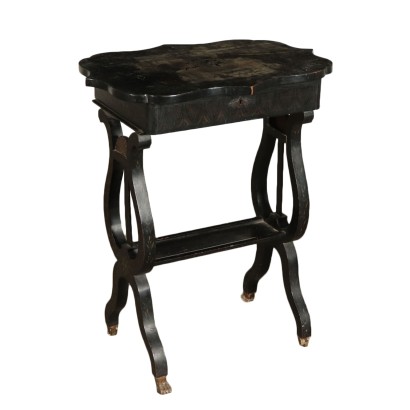 Small Ebony Desk Italy 19th Century