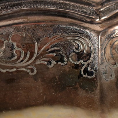 Silver Tray Giulio Muttoni Italy 20th Century