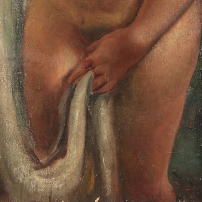 Gustave Astoy Female Nude Oil on Canvas 19th century