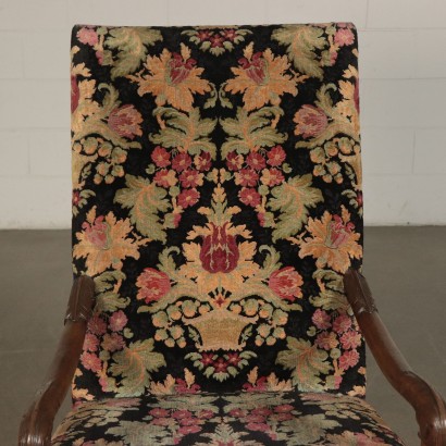 Chaise Haute Noyer Itale Début '700