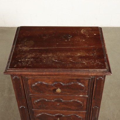 Small Walnut Cabinet Italy 20th Century