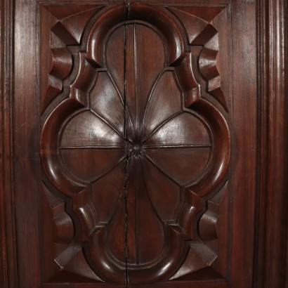 Walnut Cupboard Italy 20th Century