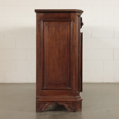 Walnut Cupboard Italy 20th Century