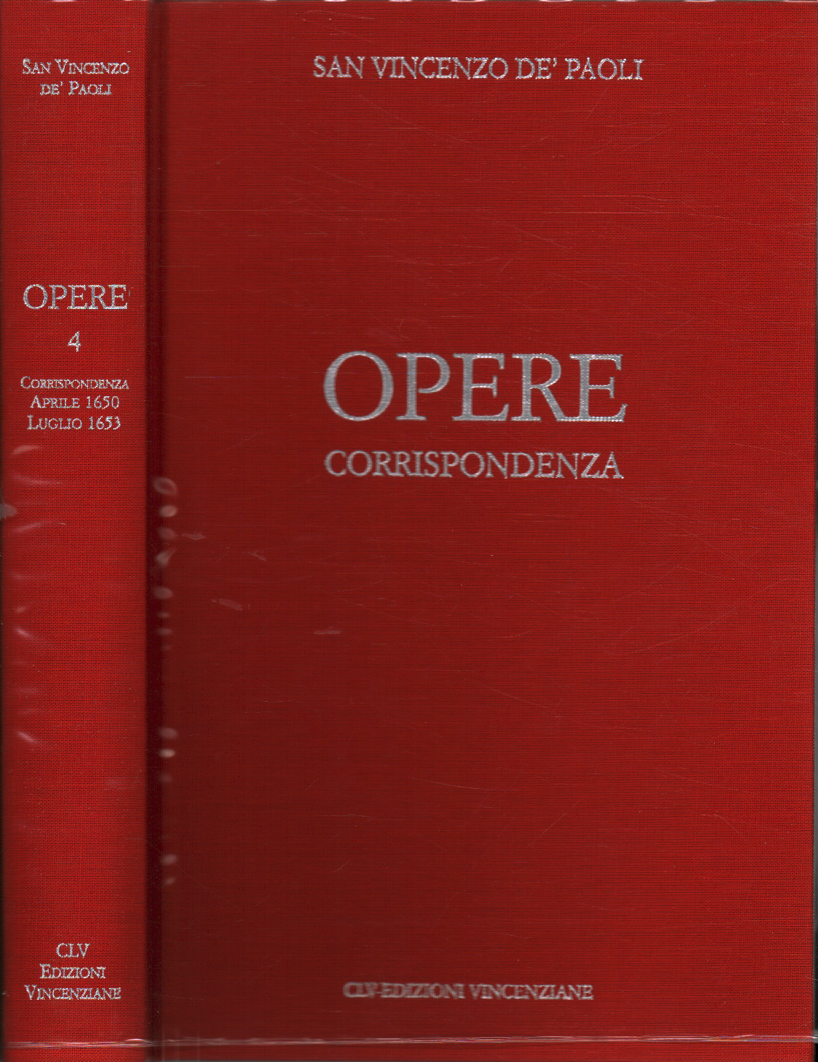 Opere Vol. 4 - Corrispondenza aprile 1650-luglio 1, San Vincenzo De' Paoli