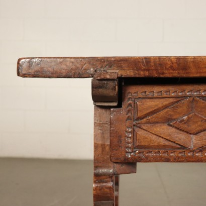 Monk's Table Walnut Spain 18th Century