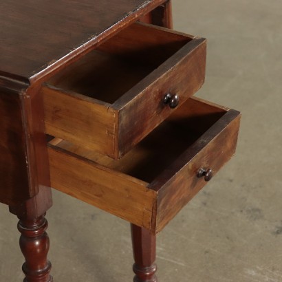 Working Table with Hinges Mahogany Mid 19th Century