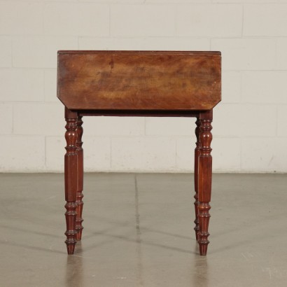 Working Table with Hinges Mahogany Mid 19th Century