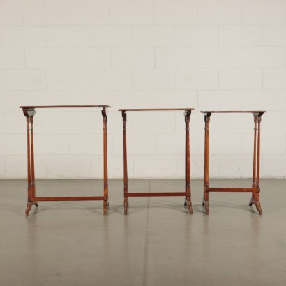 Triptyque de petites tables