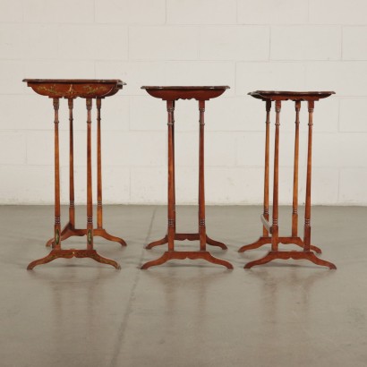 Triptyque de petites tables